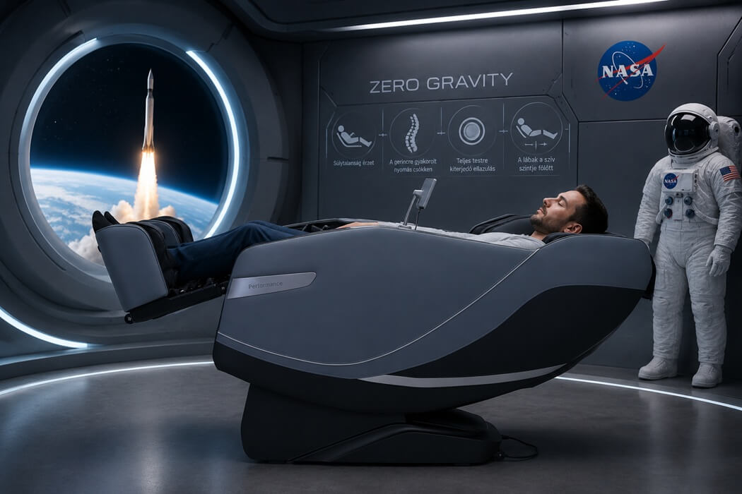 Bionwell Performance masszázsfotel - iRest SL-A365 - zero gravity