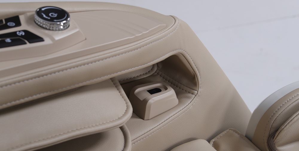 Bionwell Aris DC. Premium 4D+ masszázsfotel - health detection - egészségfelmérő és elemző ujjszenzor