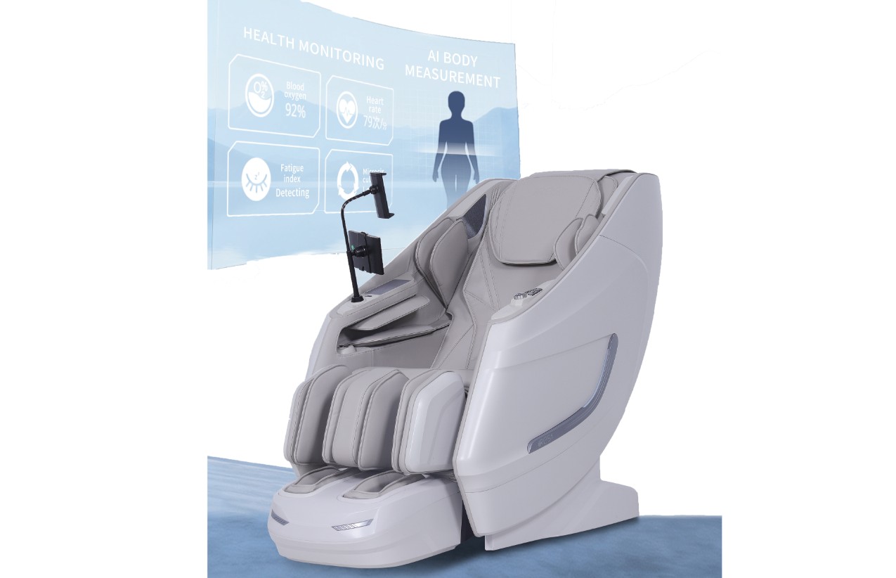 Bionwell Aris DC. Premium 4D+ masszázsfotel - health detection - egészségfelmérő funkció