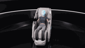 Bionwell Ulrimate DC. Premium 4D+ masszázsfotel - testfelmérés testszkennelés funkció