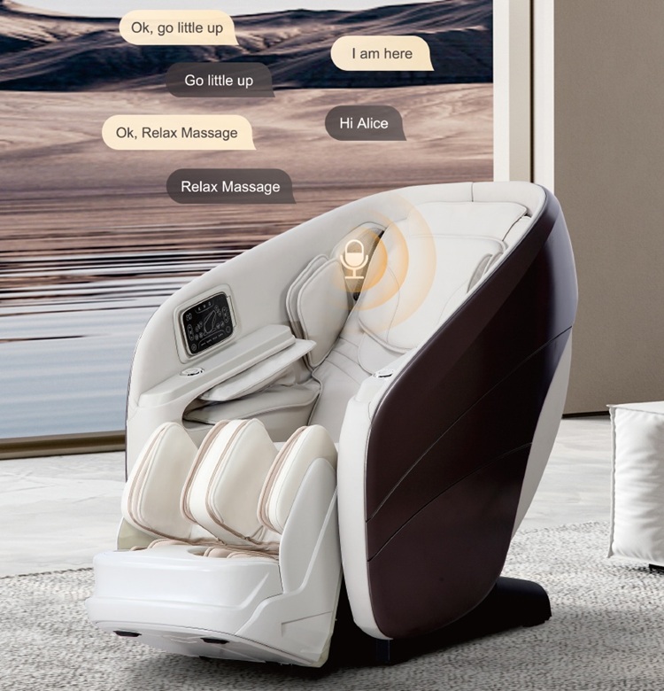 Bionwell iCare 4D masszázsfotel - hangvezérlés angol nyelven