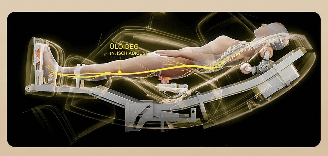 Bionwell Balance DC. 4D+ masszázsfotel dual core mechanizmus és hatékony ülőideg masszázs