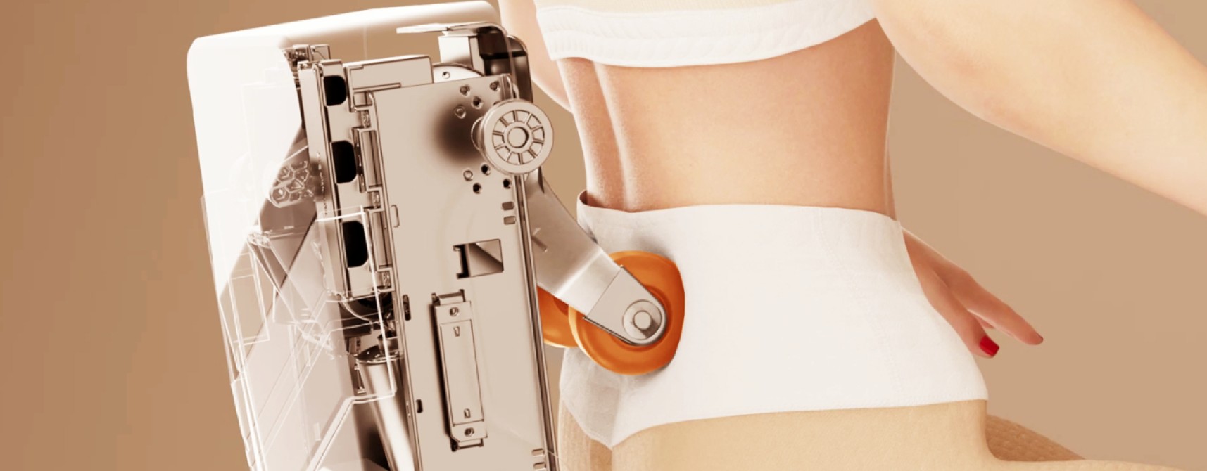 Bionwell Comfora masszázsfotel - 4D masszázs - derékmasszázs és hátmasszázs